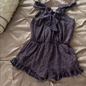Blue romper